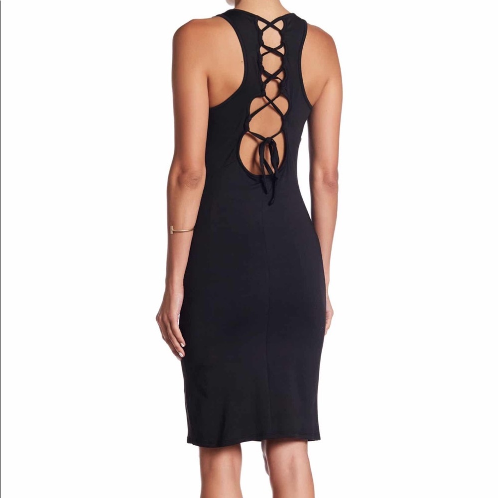 Hyfve Lace-Up Back Dress - Picture 2 of 6